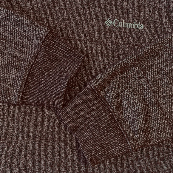 Columbia Mens Thermal cozy crewneck Sweatshirt Gorpcore brown M - Picture 3 of 8